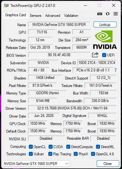 Gaming PC with static ARGB, GTX1660 Super 6Gb GPU, i5-4590 CPU, 16Gb RAM, 512Gb NvMe, Win 11 Pro