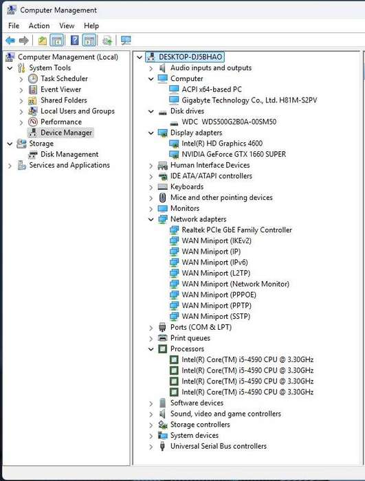Gaming PC with static ARGB, GTX1660 Super 6Gb GPU, i5-4590 CPU, 16Gb RAM, 500Gb SSD, Win 11 Pro