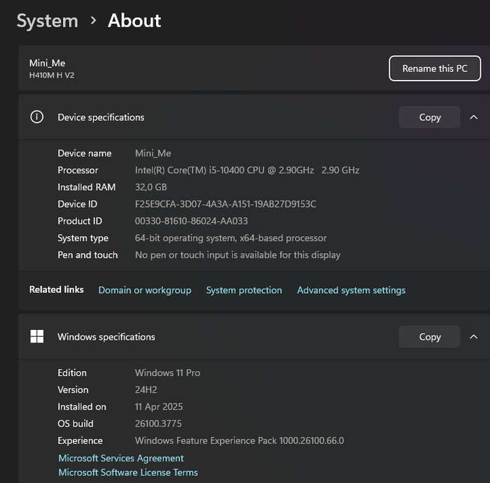 Gaming PC with ARGB, RTX3050 6Gb Low Profile GPU, i5-10400 CPU, 16Gb RAM, 512Gb NvMe, Win 11 Pro