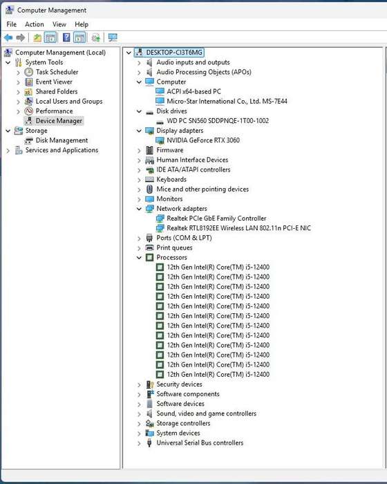 Gaming PC with static ARGB, RTX3060 12Gb GPU, i5-12400 CPU, 32Gb RAM, 1Tb NvMe, Win 11 Pro