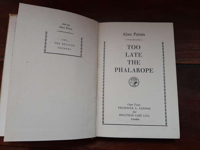 Alan Paton - set of 6 books