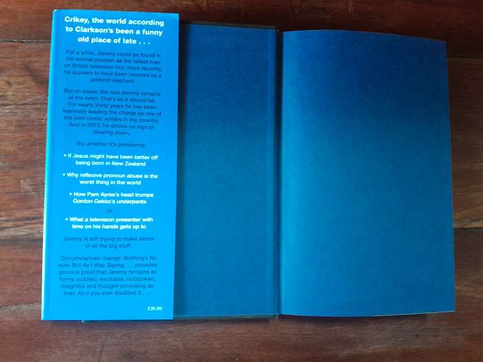 Clarkson - set of 3 car books