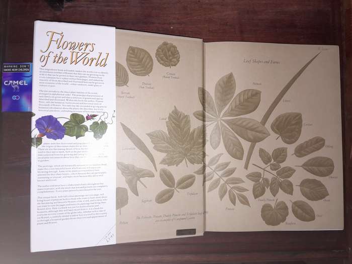 Flowers of the World - with botanical illustrations