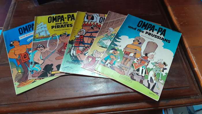 Goscinny & Uderzo - Ompa-pa (full set of 5)