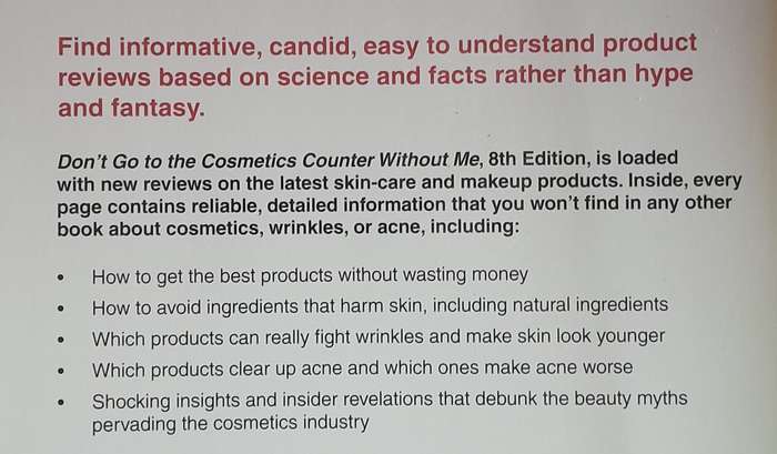 Don't Go to the Cosmetics Counter without me