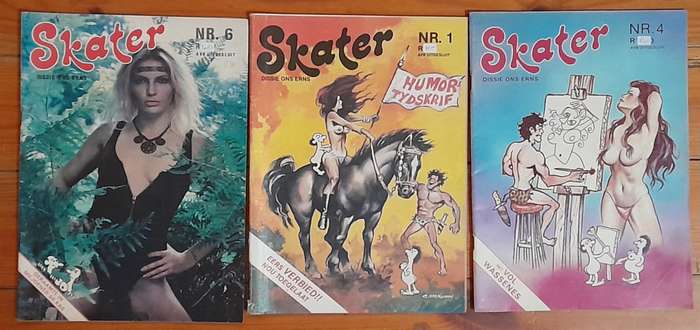 Skater- stel van 6