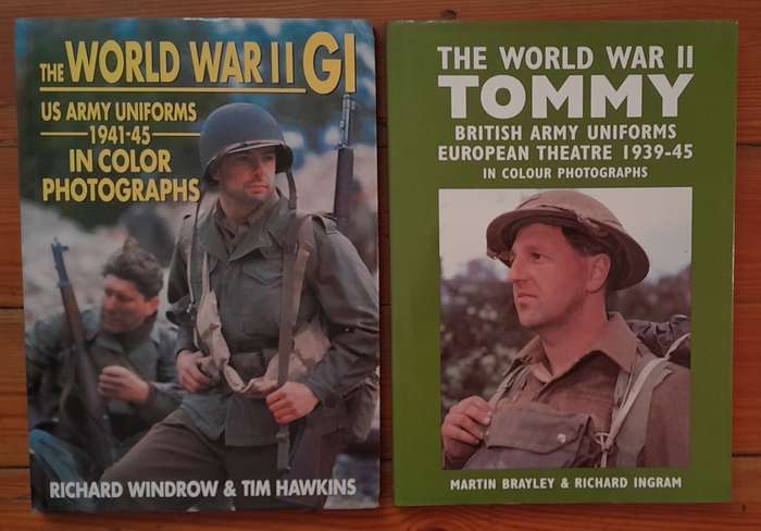The world War II GI & Tommy - set of 2 books