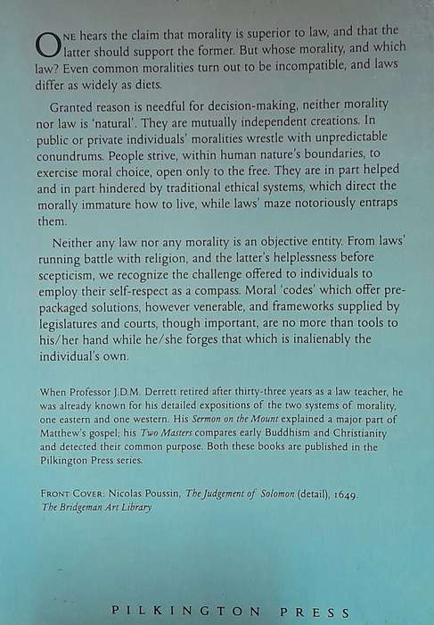 Law and Morality