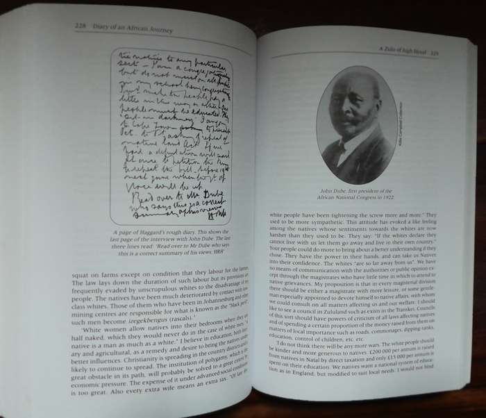Diary of an African Journey - H. Rider Haggard