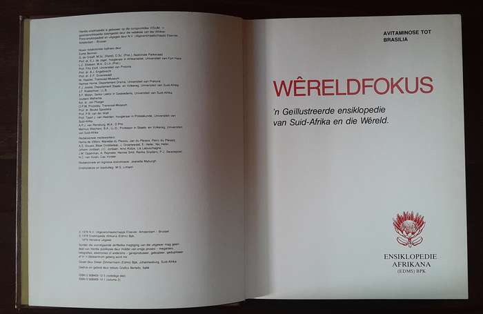 Wereldfokus -  volledige stel van 16 boeke