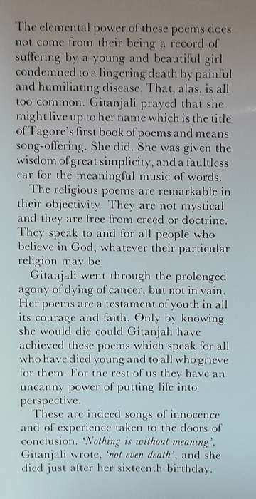 Poems of Gitanjali