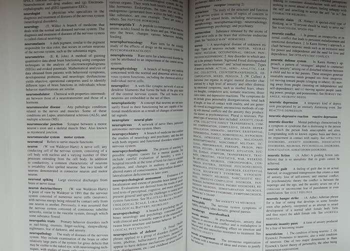 The Dictionary of Phsycology