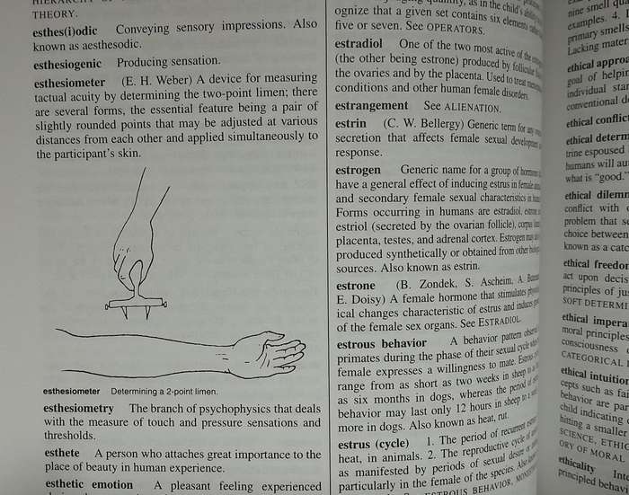 The Dictionary of Phsycology