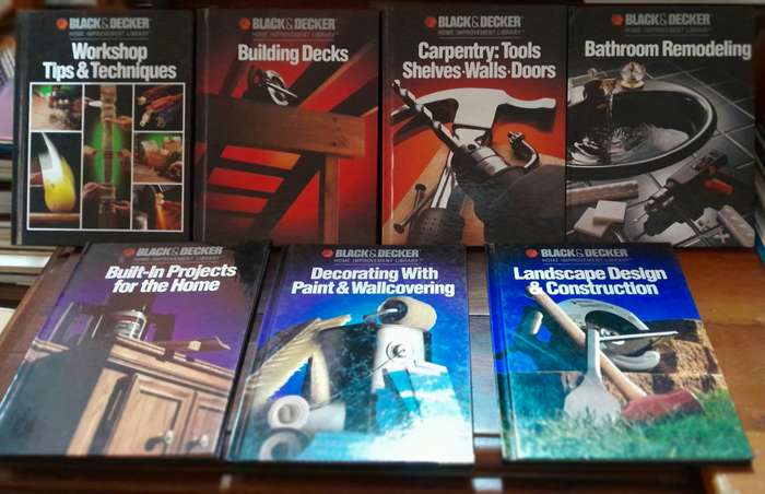 Black & Decker - set of 7 Home Improvement books