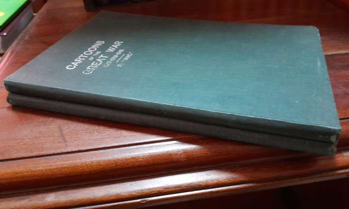 Cartoons of the Great War 1916-1917 & 1917-1918-1919 - Mac (signed)