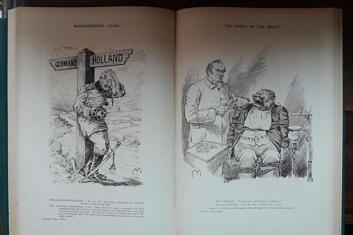 Cartoons of the Great War 1916-1917 & 1917-1918-1919 - Mac (signed)