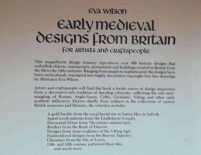 Early Medieval Designs from Britian - for Artists and Craftspeople