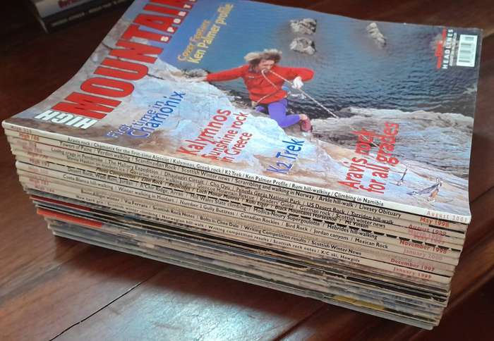 High Mountain Sports - set of 23 magazines