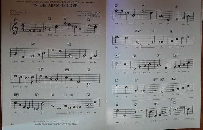 Sheet Music - Set of 25 songbooks