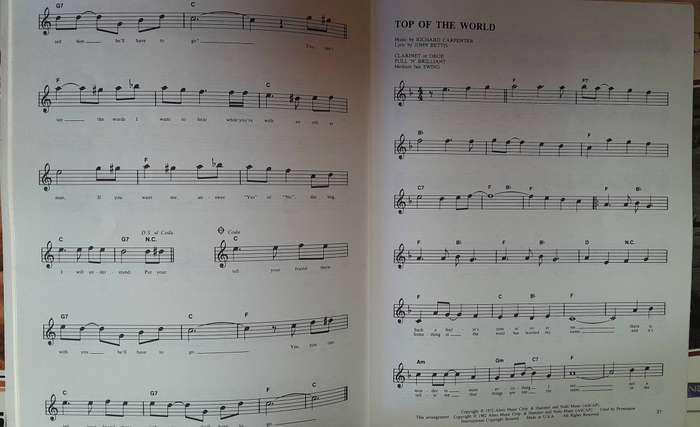 Sheet Music - Set of 25 songbooks