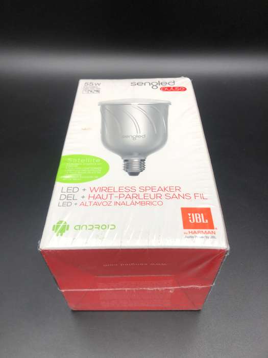 Sengled+ C01-BR30SP Pulse Dimmable LED Light Bulb with a Built-In Wireless Bluetooth JBL Speaker