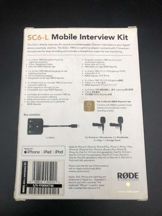 RODE SC6-L Mobile Interview Kit