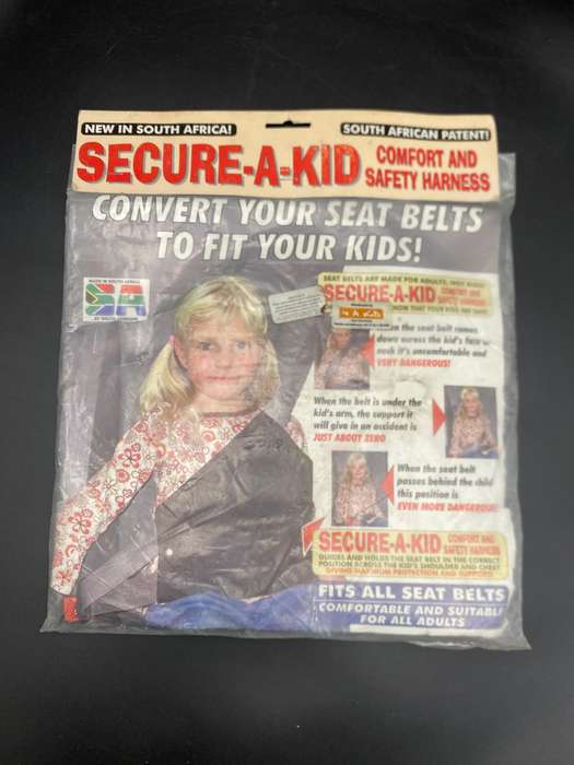 Secure-A-Kid Car Safety Seatbelt Positioner for Kids