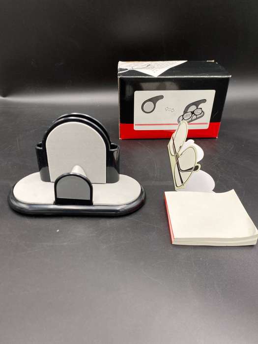 Office desk Glasses and Note/phone holder
