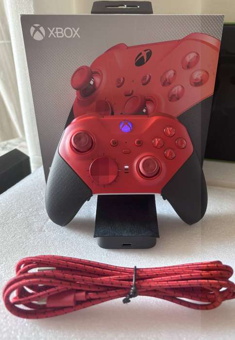 Xbox Elite Wireless Controller Series 2 (RED) - Complete Set