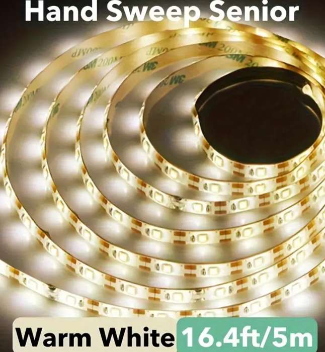 Smart LED Light Strip with Motion Sensor - 5M - Warm White