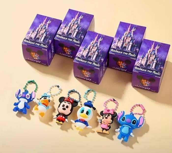 24pcs Disney Figurine Cartoon Character Mystery Box Set