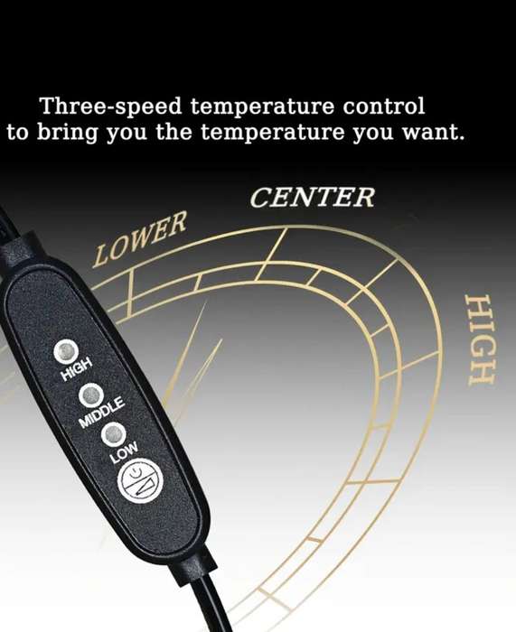 USB Heated Gloves with 3 Heat Settings Size M