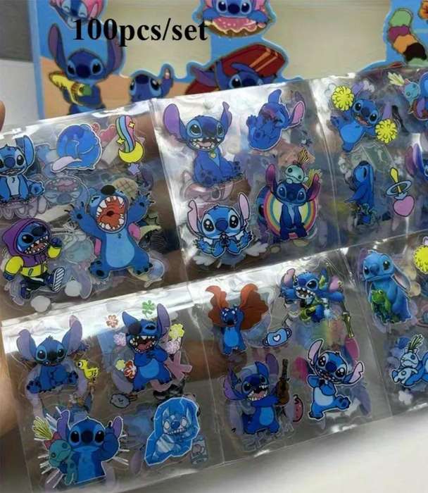 Licensed 100 Disney Stitch Themed Stickers