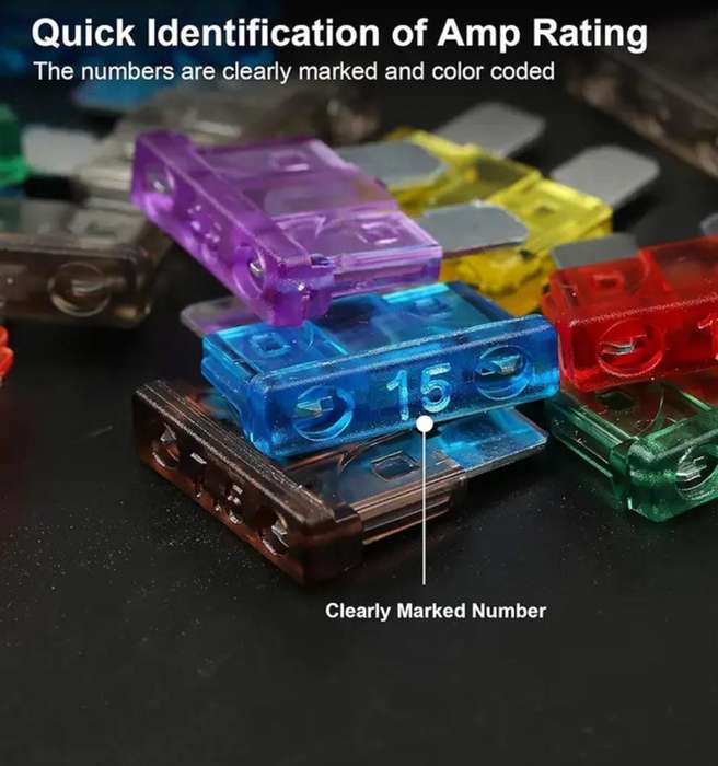 THIS WEEKEND ONLY!!!  180pcs Car Fuse Combo Kit in protective box