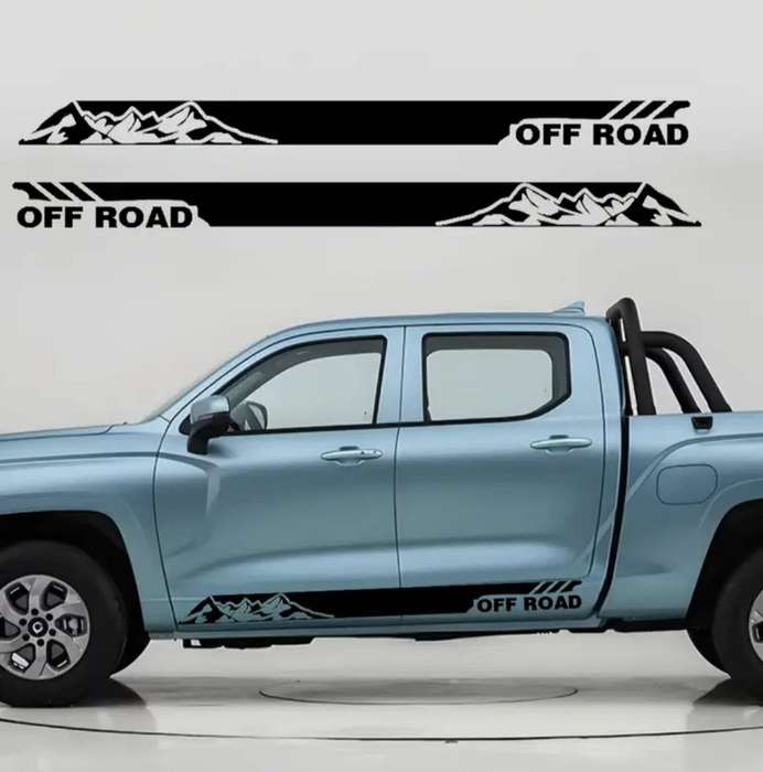 2pcs "OFF ROAD" Pickup Truck & SUV Side Skirt Vinyl Decals