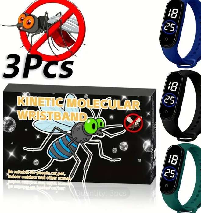 3pcs (Physics Expel Mosquitoes) Home Mosquito Wristband