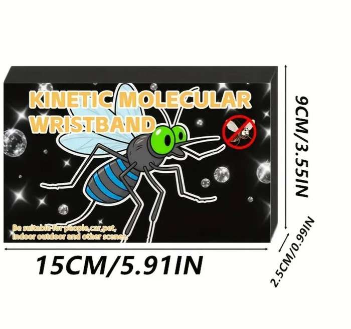 3pcs (Physics Expel Mosquitoes) Home Mosquito Wristband