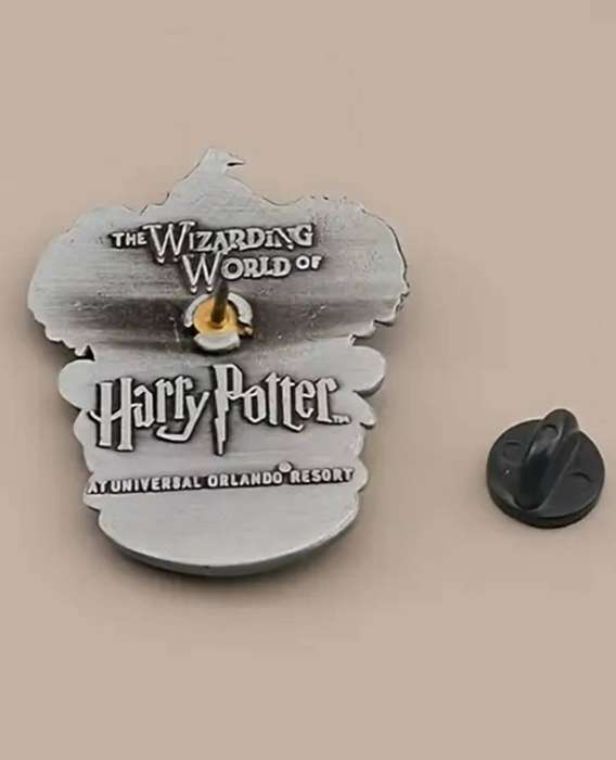 5 Pc Harry Potter Hogwarts House Crest Metal Badges