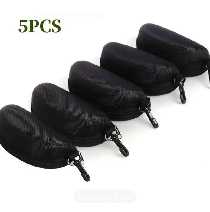 5-Pack Durable Oxford Cloth Eyeglass Cases