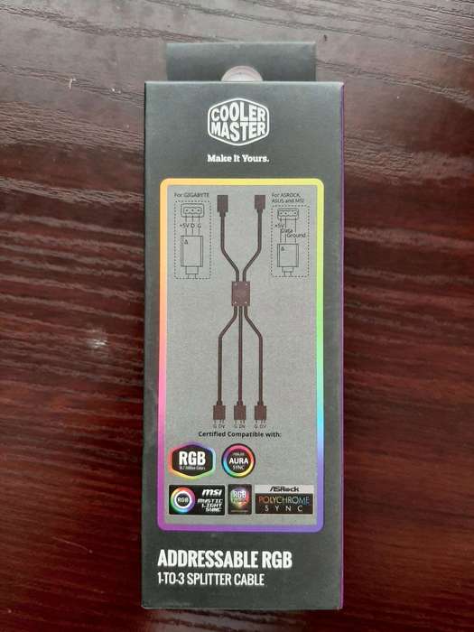 Cooler Master MFX-AWHN-3NNN1-R1 Addressable RGB 1-to-3 Splitter Cable