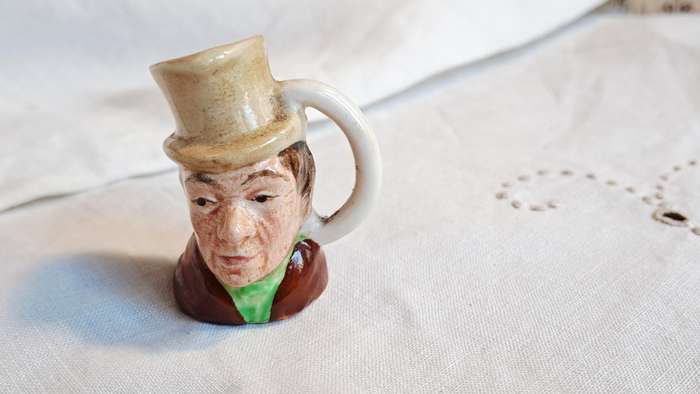 Small Toby jug - Cooper Clayton - 5cm high