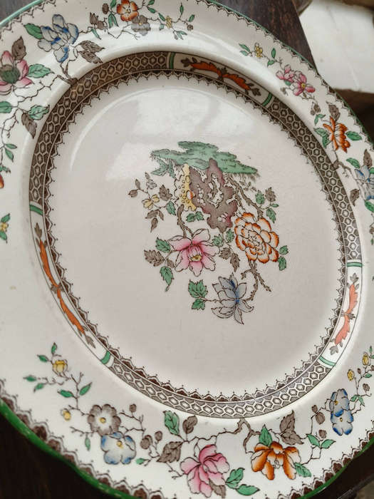 Vintage Copeland Spode "Chinese Rose" Dinner Plate  England