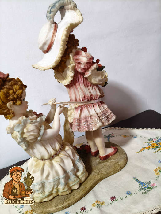 Vintage resin figurine, standing 35 cm tall