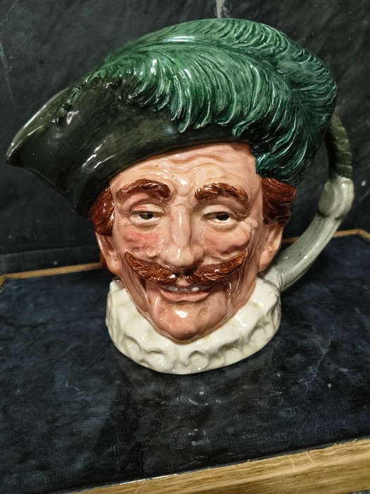 Royal Doulton "The Cavalier" Toby Jug  Collectible Character Jug