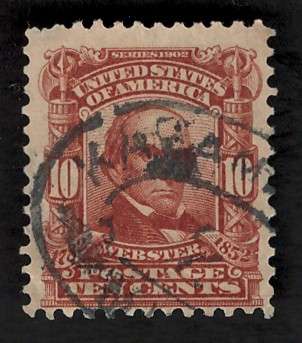 USA-Scott 1902/03 #307 10c Red Brown. Price R12 (cv R76)