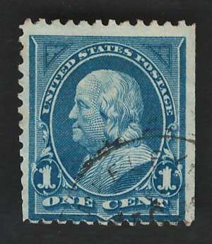 USA-Scott 1895 #264 1c Pale Blue
