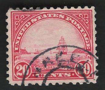 USA 1931 (P11x10½) Scott #698 20c Bright Carmine