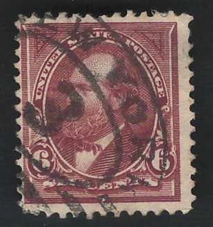 USA-Scott 1894 Unwmk 6c #256 Red Brown
