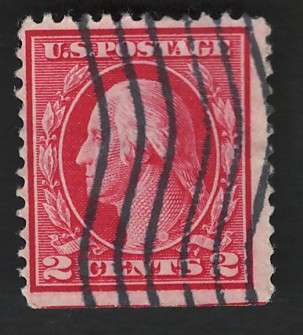 USA-Scott 1912/14  #406 (Type I) 2c Bright Carmine