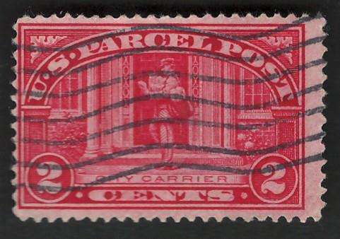USA Scott Parcel Post 1913 City Carrier (#Q2) 2c
